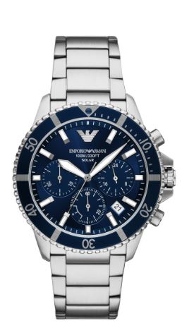 Emporio Armani Ladies Gianni T-Bar Mother of Pearl 32mm Watch