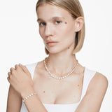 Swarovski Una Angelic Set - Gold Tone-Plated - White Jewellery Sets Necklace