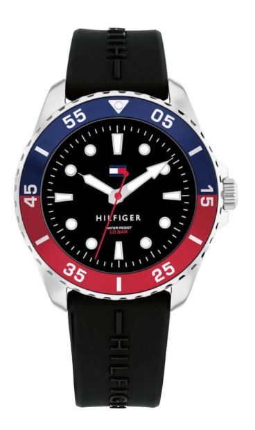 Tommy Hilfiger Boys Black 36mm watch