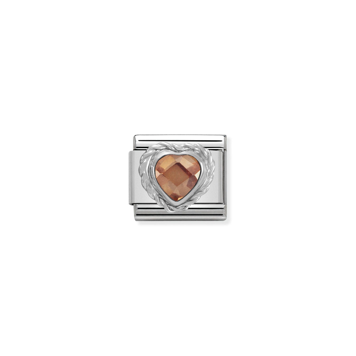 Nomination Composable Classic Faceted Heart Charm