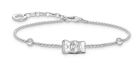Thomas Sabo Sterling Silver Haribo Bracelet with Rubover Cubic Zirconia
