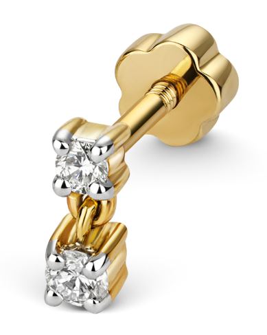 Timeless 9ct Yellow Gold Drop Earrings