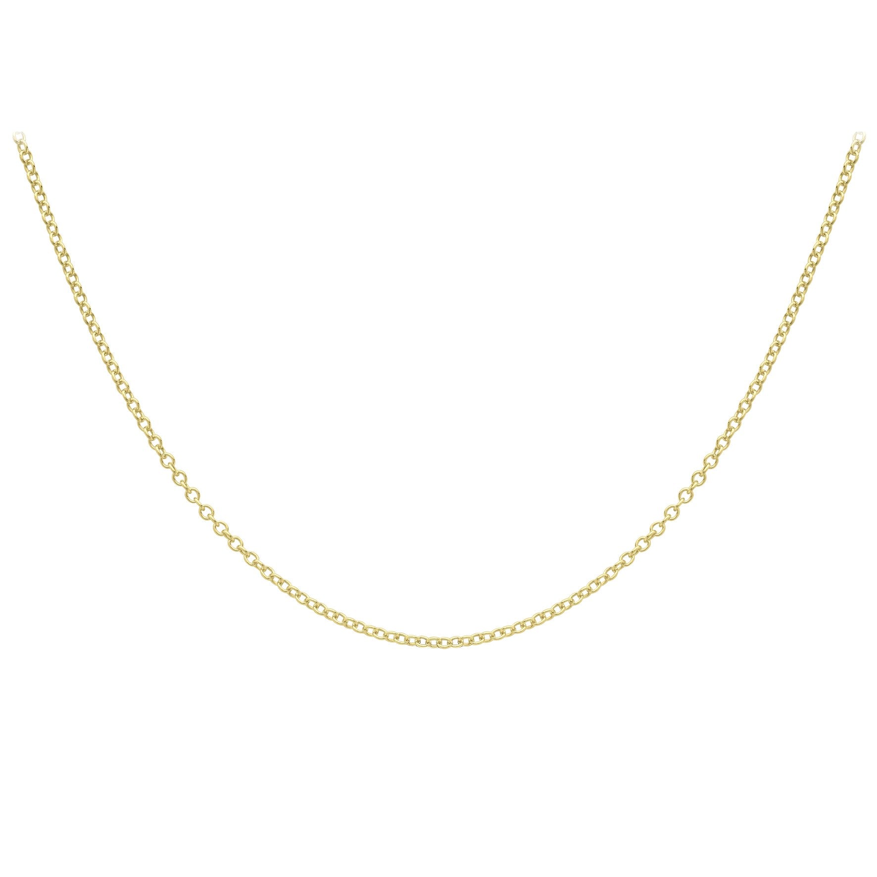 9ct Yellow Gold Trace Chain 18'