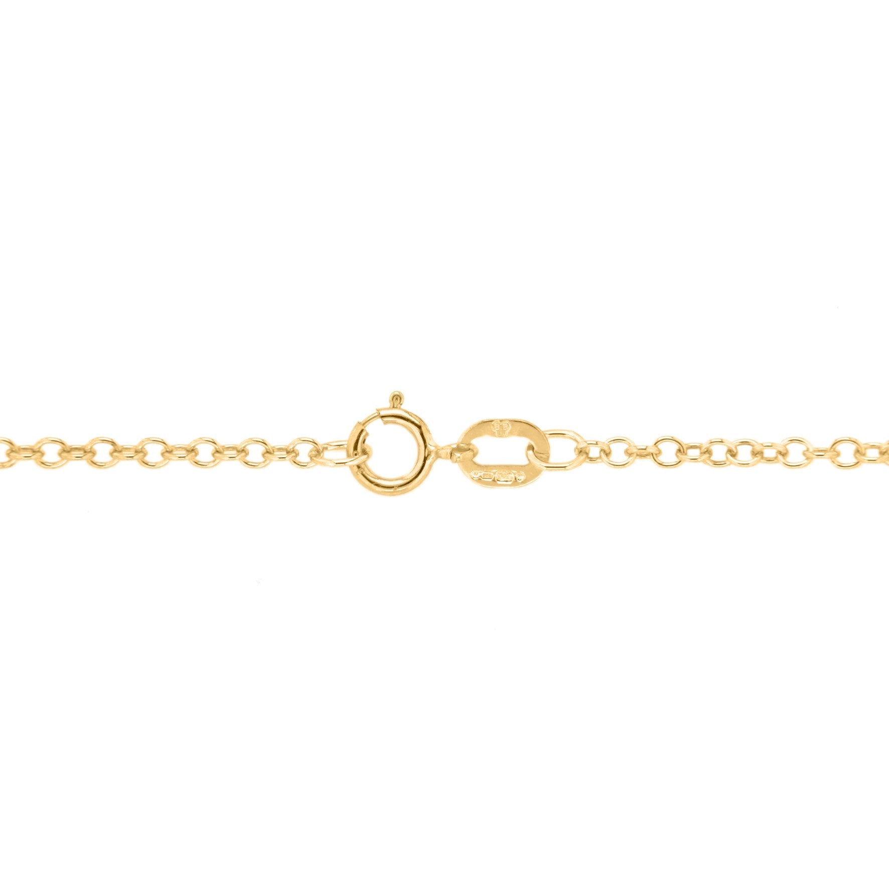 9ct Yellow Gold Trace Chain 18'