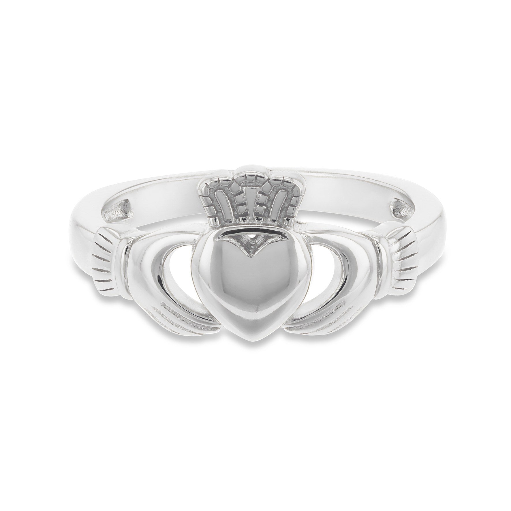 Sterling Silver Small Claddagh Ring