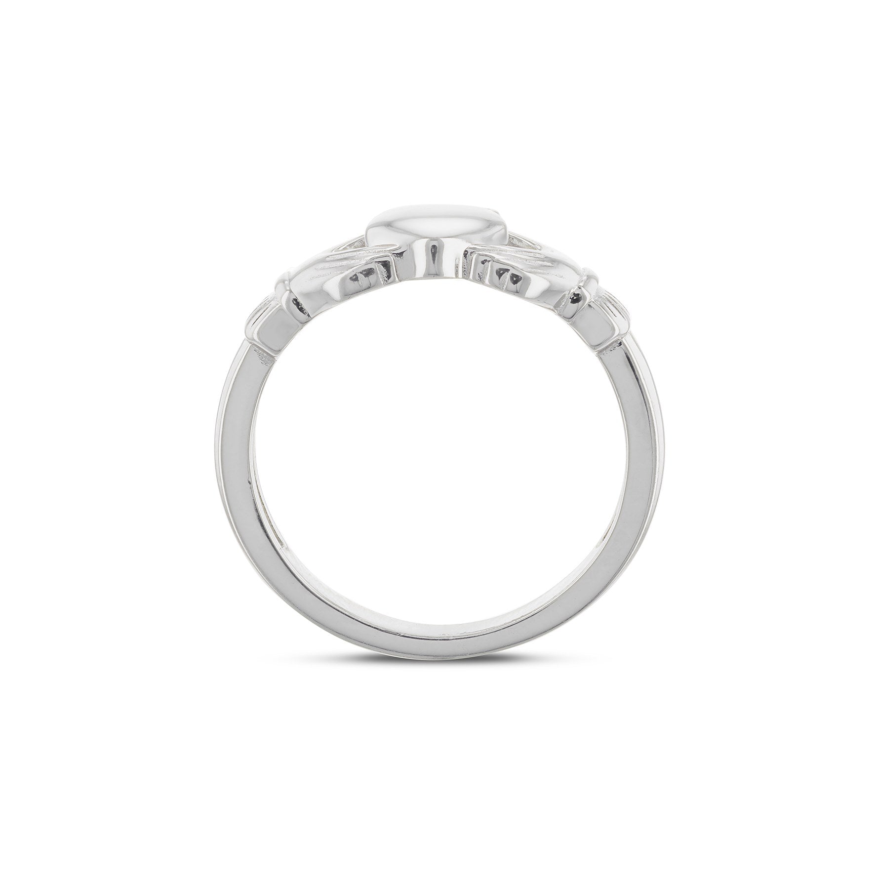 Sterling Silver Small Claddagh Ring