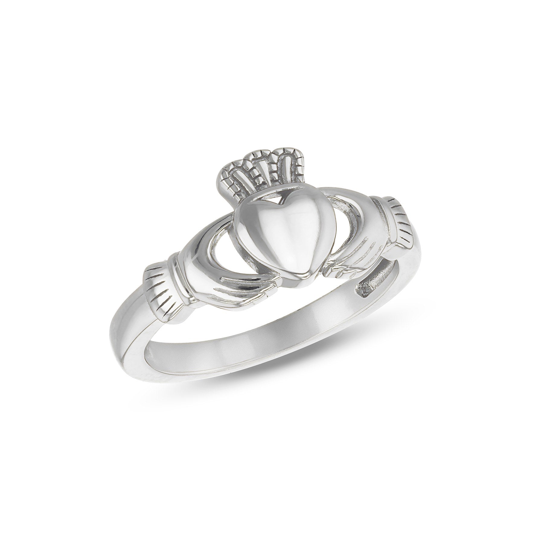 Sterling Silver Small Claddagh Ring