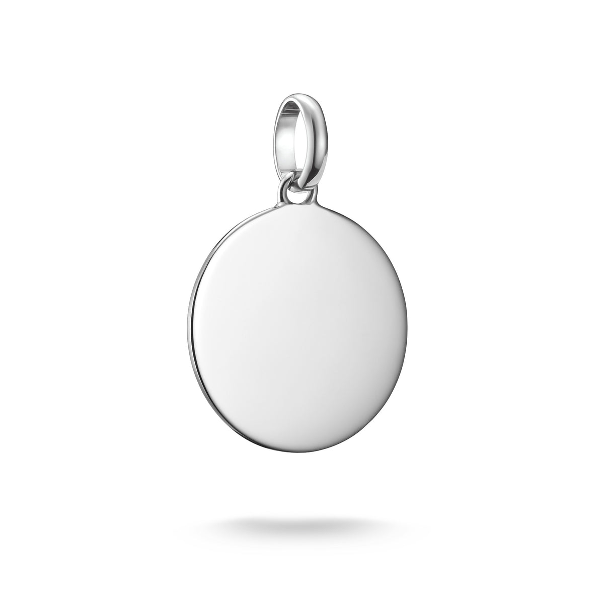 Thomas Sabo Sterling Silver Engravable Disc Charm 17.5mm