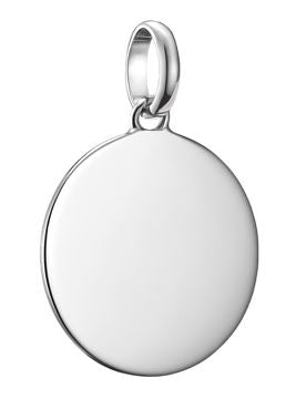 Thomas Sabo Sterling Silver Engravable Disc Charm 17.5mm