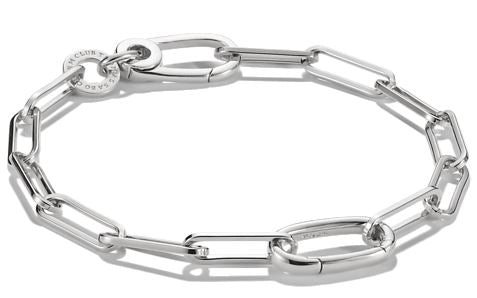 SS Paperlink Charm Bclt 17cm
