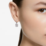 Swarovski Millenia Drop Earrings - Rhodium Plated - White