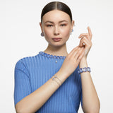 Swarovski Millenia Drop Earrings - Rhodium Plated - White