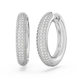 Swarovski Dextera Hoop Ergs CRY/RHS Earrings