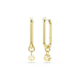 Swarovski Constella Drop Earrings - Gold Tone-Plated - White