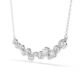 Swarovski Constella Necklace - Rhodium Plated - White