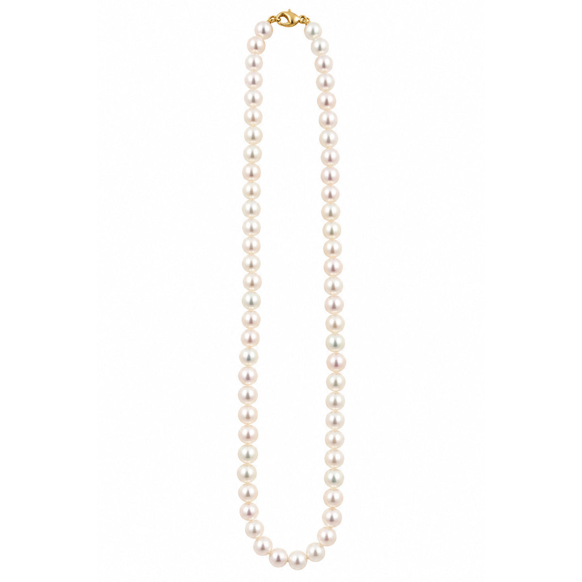 Noriko Freshwater Pearl and 9ct Yellow Gold Necklace