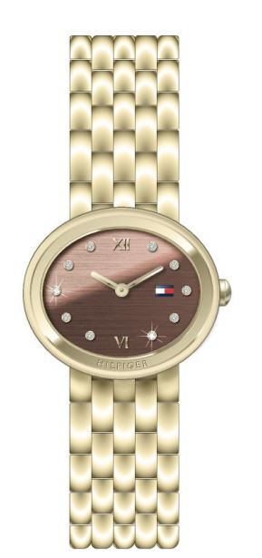 Tommy Hilfiger Moira 25x22mm Brown Dial Quartz Ladies Watch