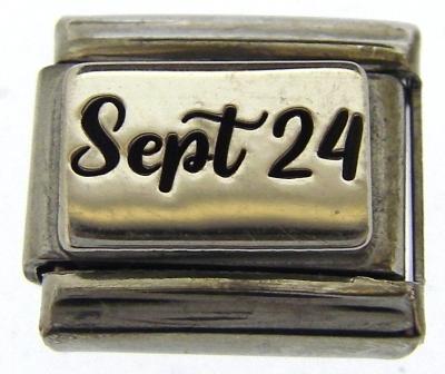 Nomination Composable Classic Stainless Steel and Sterling Silver Personalised Plain Plate Bracelet