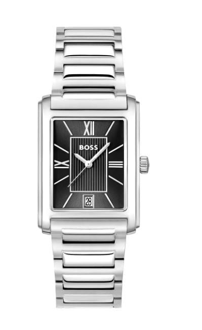 BOSS Mens Principle Dress Black 28x39mm Watch