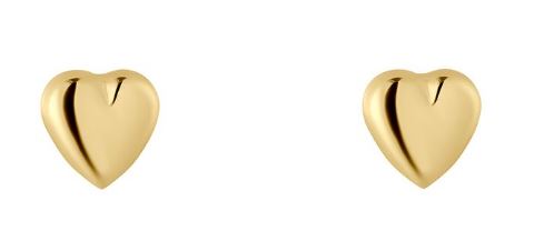 9ct Yellow Gold Mini Teardrop Stud Earrings