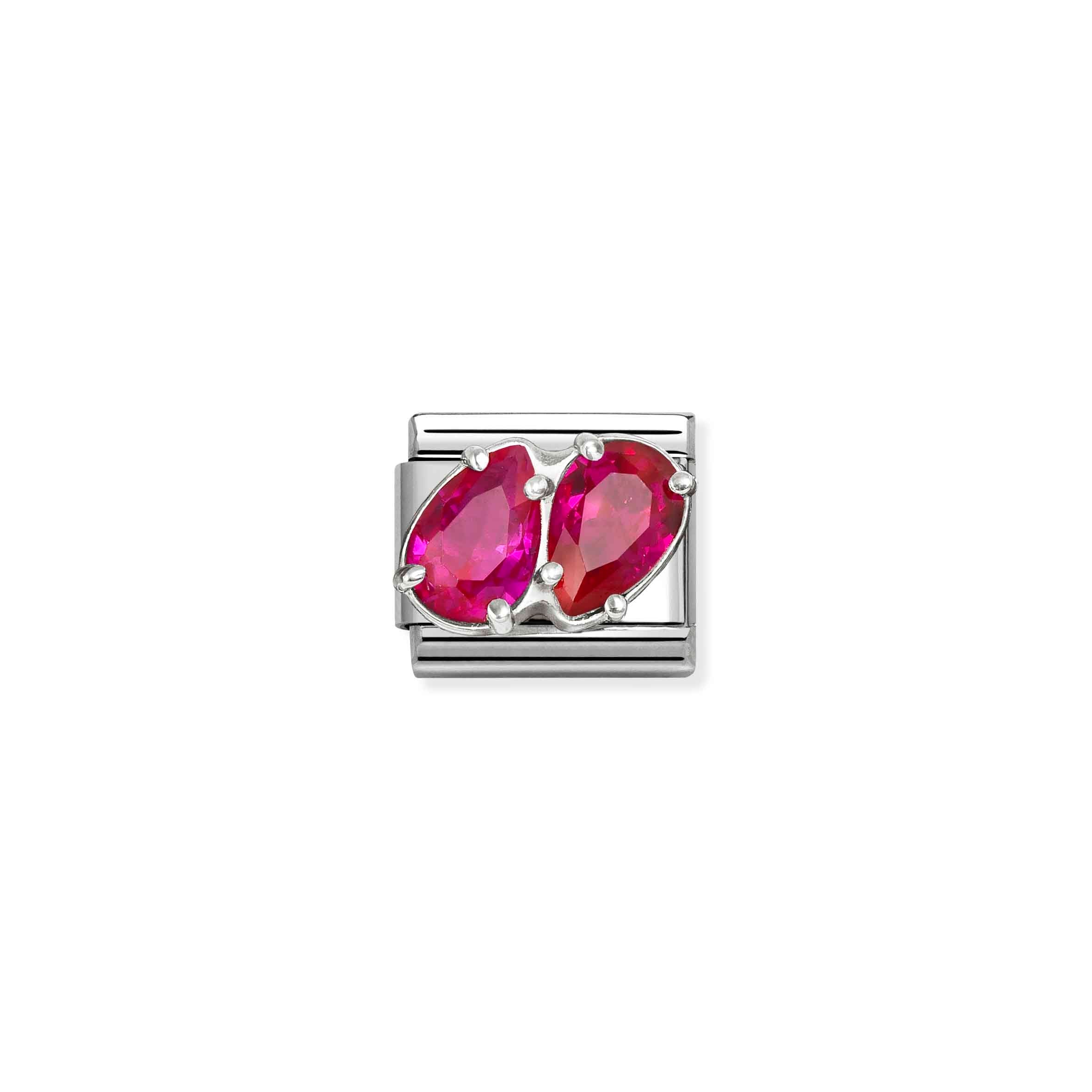 Nomination Composable Classic Red Double Drops Charm
