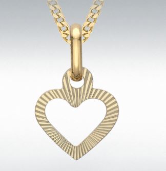 9Y Open Heart Pndt 16-18"