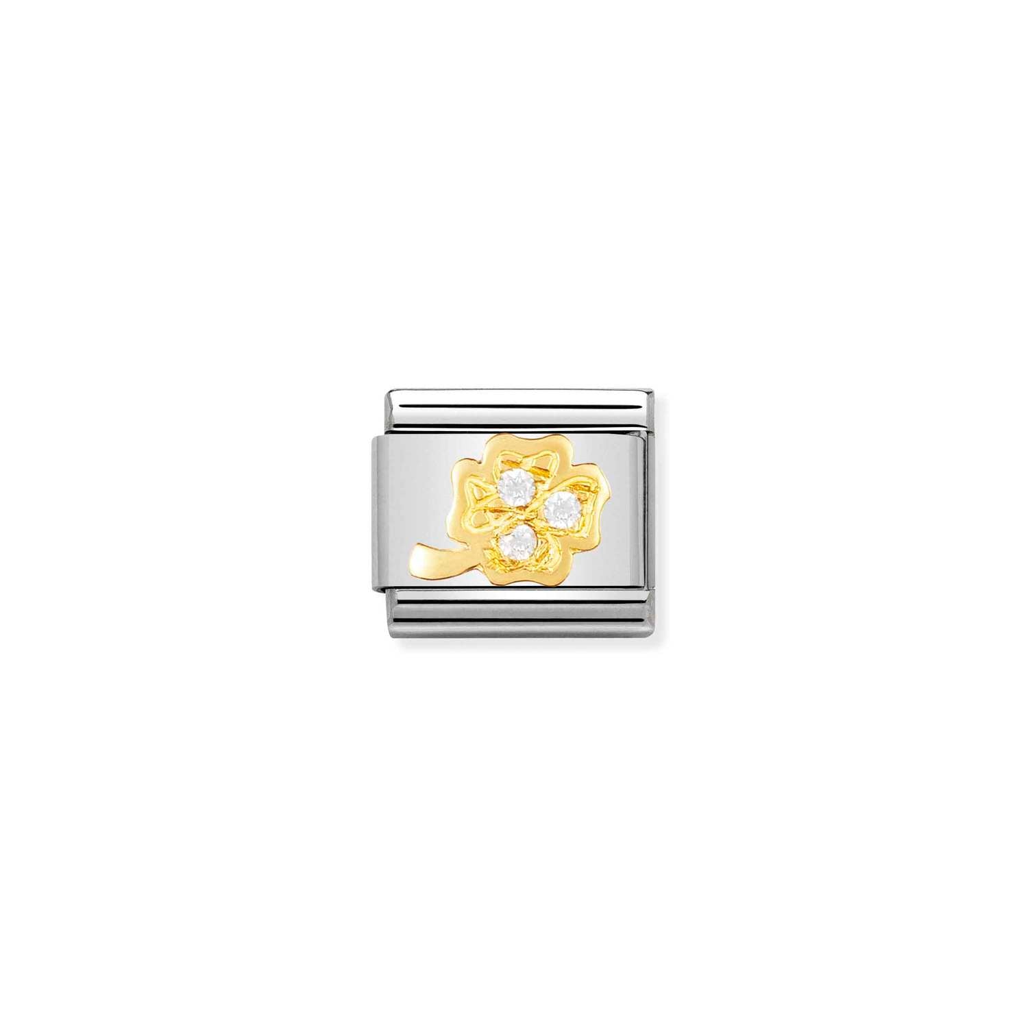 Nomination Composable Classic Good Luck Four-Leaf Clover Link