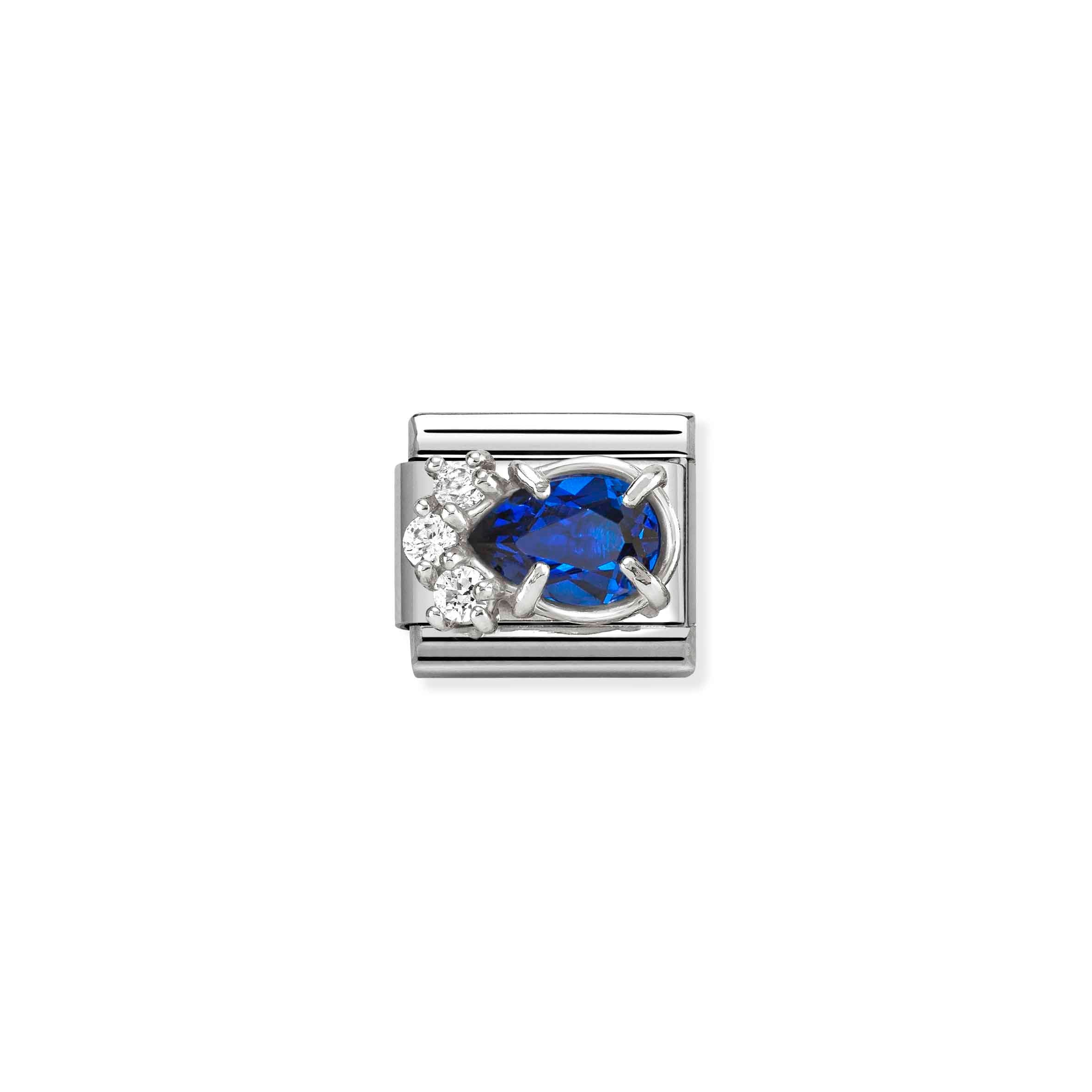 Nomination Composable Classic Blue & White Drop Charm