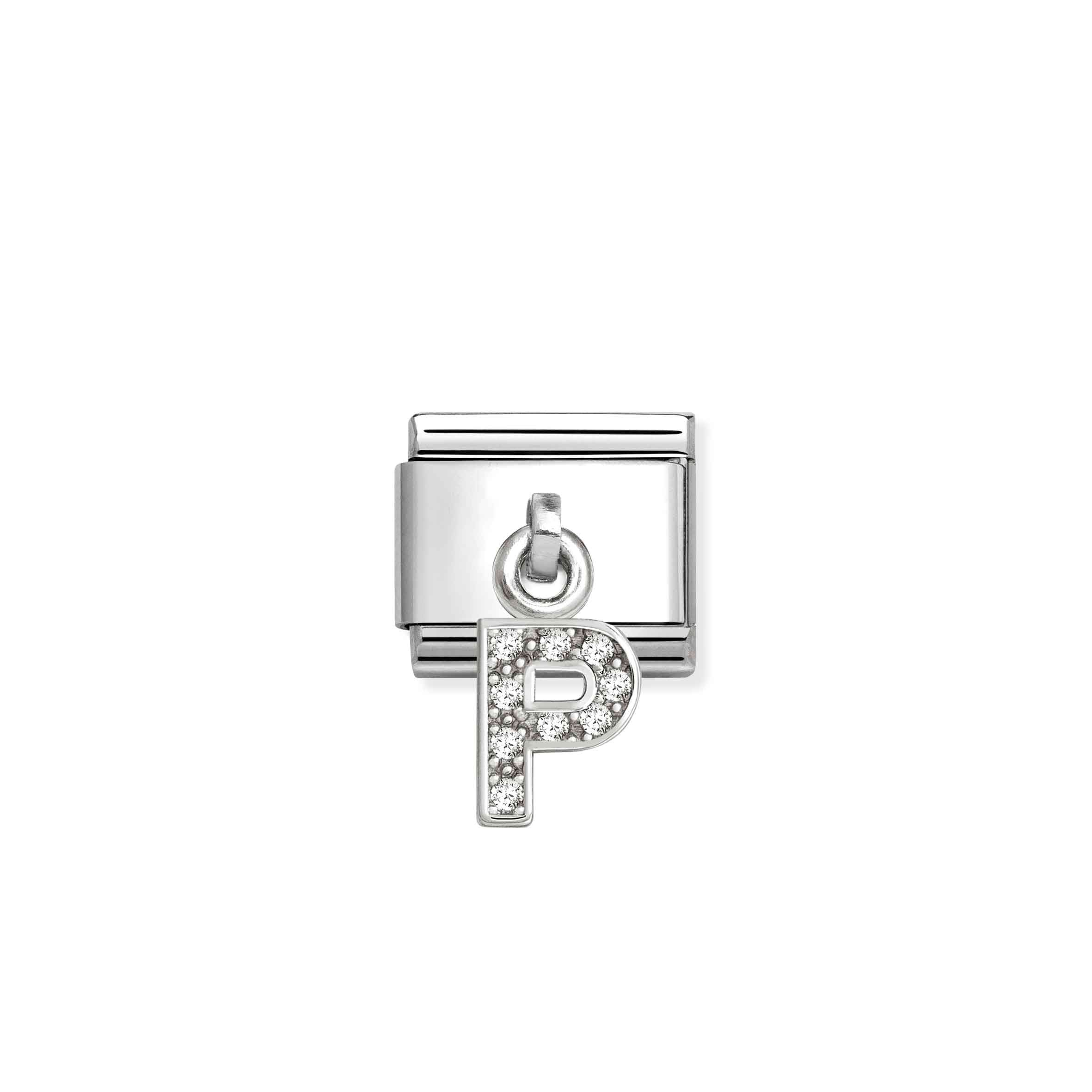 Nomination Composable Classic Letter P Initial Charm