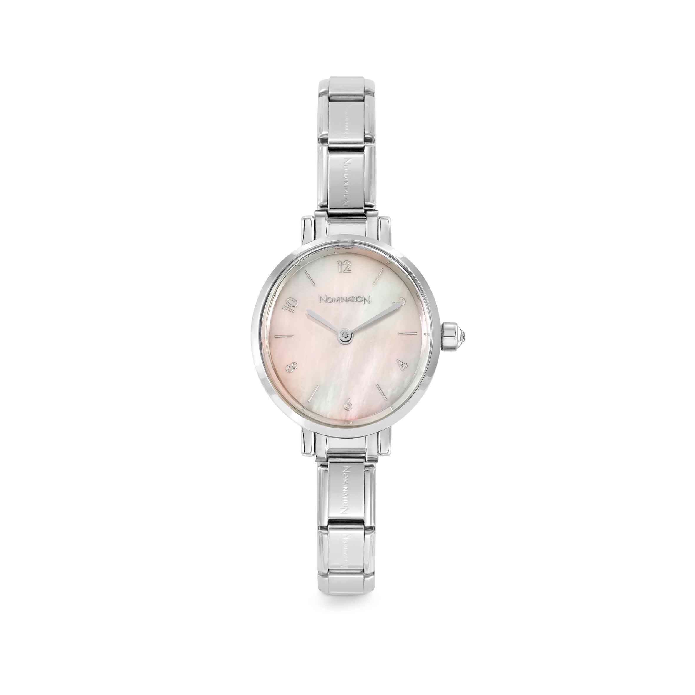 Nomination Paris Pink Mother of Pearl Steel Watch