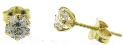 9ct Yellow Gold Iolite Marquis Stud Earrings