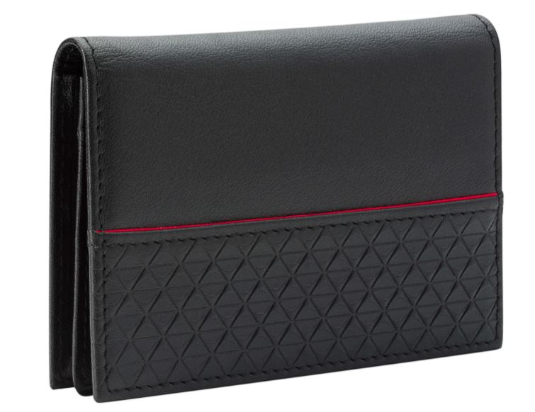 Fred Bennett Black Leather Card Holder