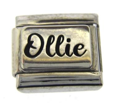 Nomination Composable Classic Silver Personalized 'Ollie' Charm