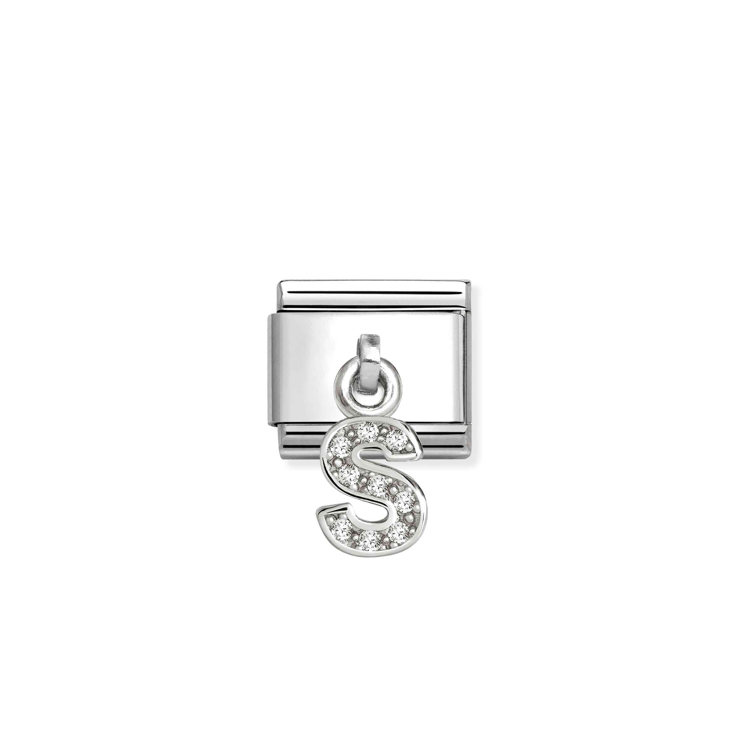 Nomination Composable Classic Letter S Charm