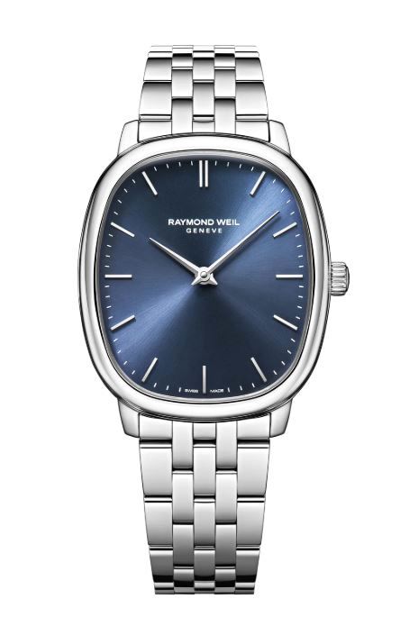 Raymond Weil Gents Toccata Heritage Manual Winding Watch 33x38mm Blue Dial