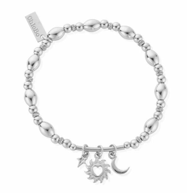ChloBo Sterling Silver Love And Light Bracelet