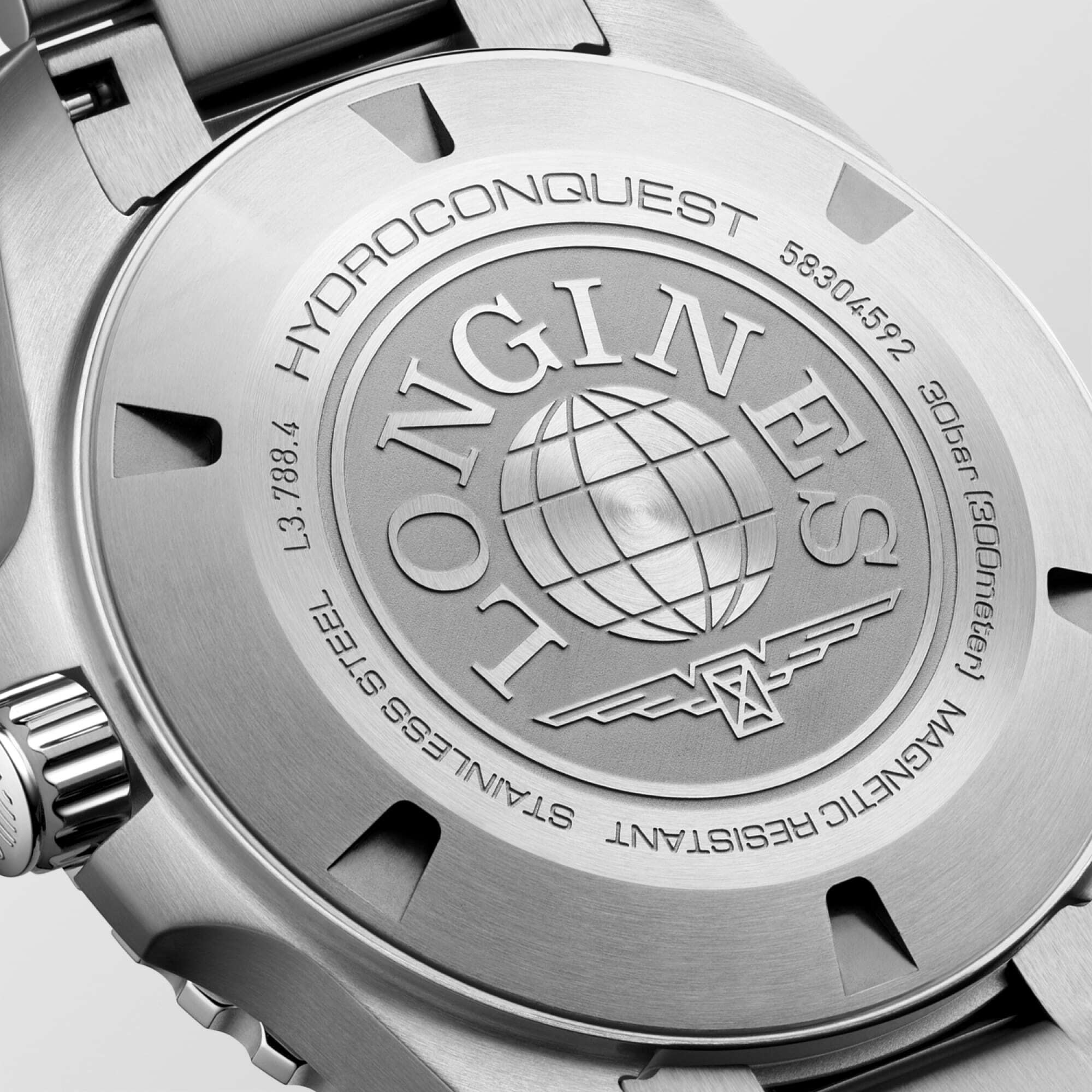 Longines HydroConquest 42mm Blue Bezel Automatic Mens Watch