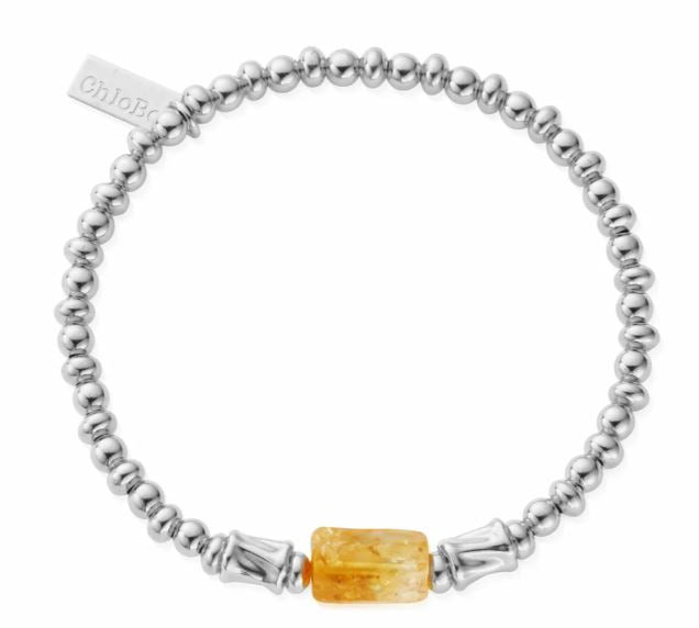 ChloBo Sterling Silver Joy Spirit Stone Bracelet