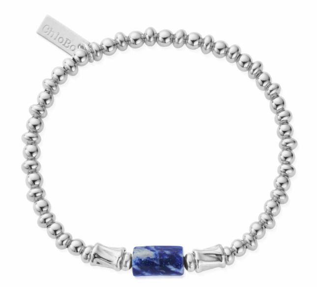 ChloBo Sterling Silver Guidance Spirit Stone Bracelet
