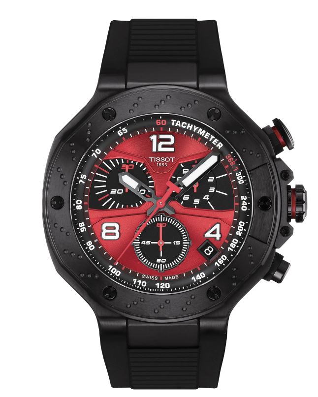 Tissot Gents T-Race MotoGP 2026 Quartz Chronograph Limited Edition Watch 45mm Red Dial
