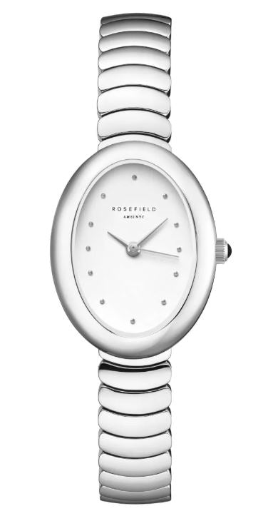 Rosefield Ladies Mini Oval Mother of Pearl 18mm watch