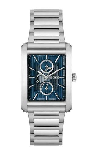Hugo Boss Gents Principle Dress Quartz Watch 30.5x42.5mm Blue Dial