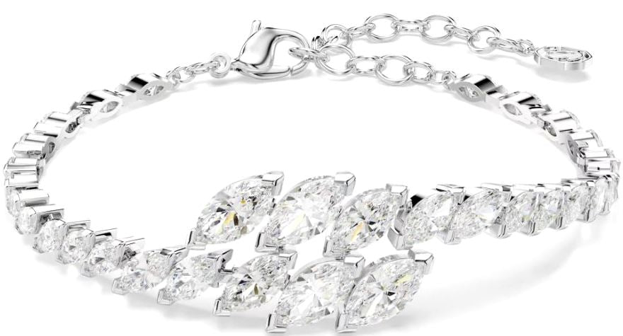 Swarovski Mesmera Bracelet, Marquise Cut, White, Rhodium Plated