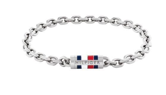 Tommy Hilfiger Bruce Stainless Steel Chain Bracelet 19cm