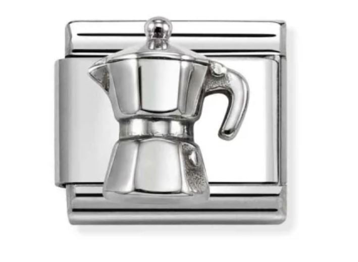 Nomination Coffee Pot - Oxidised Stainless Steel