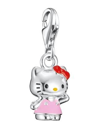 Thomas Sabo Silver Plated Hello Kitty Pink Charm