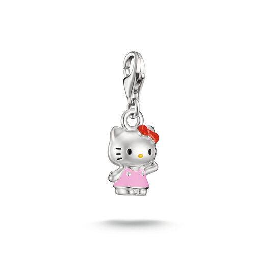 Thomas Sabo Silver Plated Hello Kitty Pink Charm