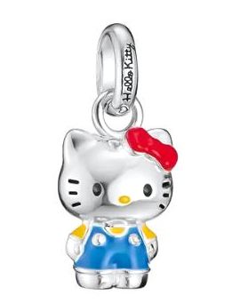 Thomas Sabo Silver Plated Hello Kitty Blue Charm - Connect