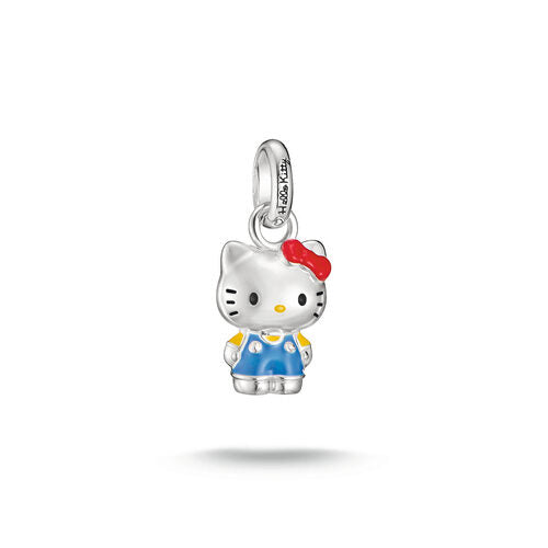 Thomas Sabo Silver Plated Hello Kitty Blue Charm - Connect