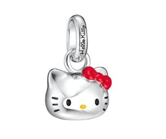 Thomas Sabo Silver Plated Hello Kitty Red Bow Charm ? Connect